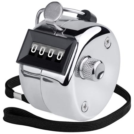 A mechanical tally counter